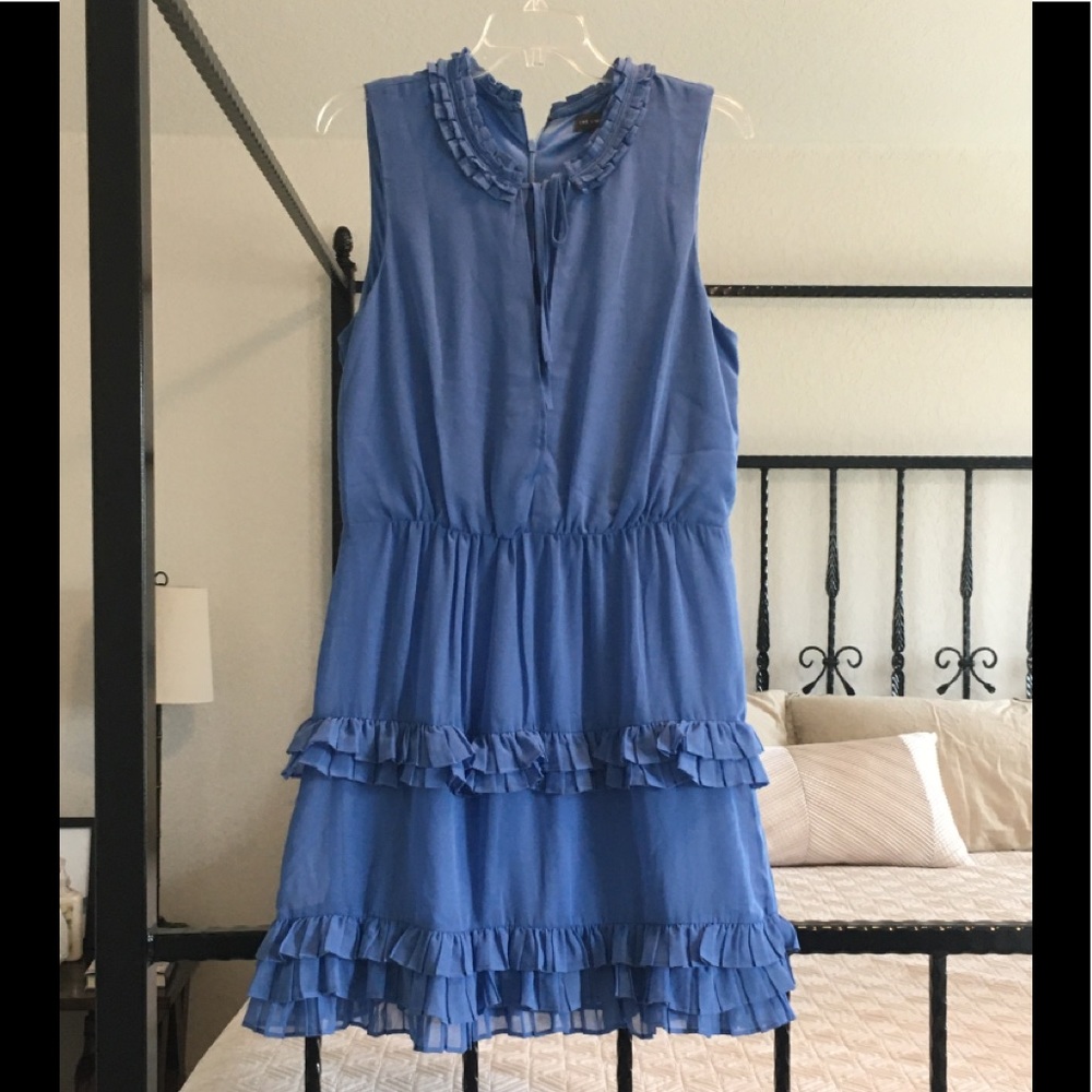 The Limited Women’s chiffon ruffle dress